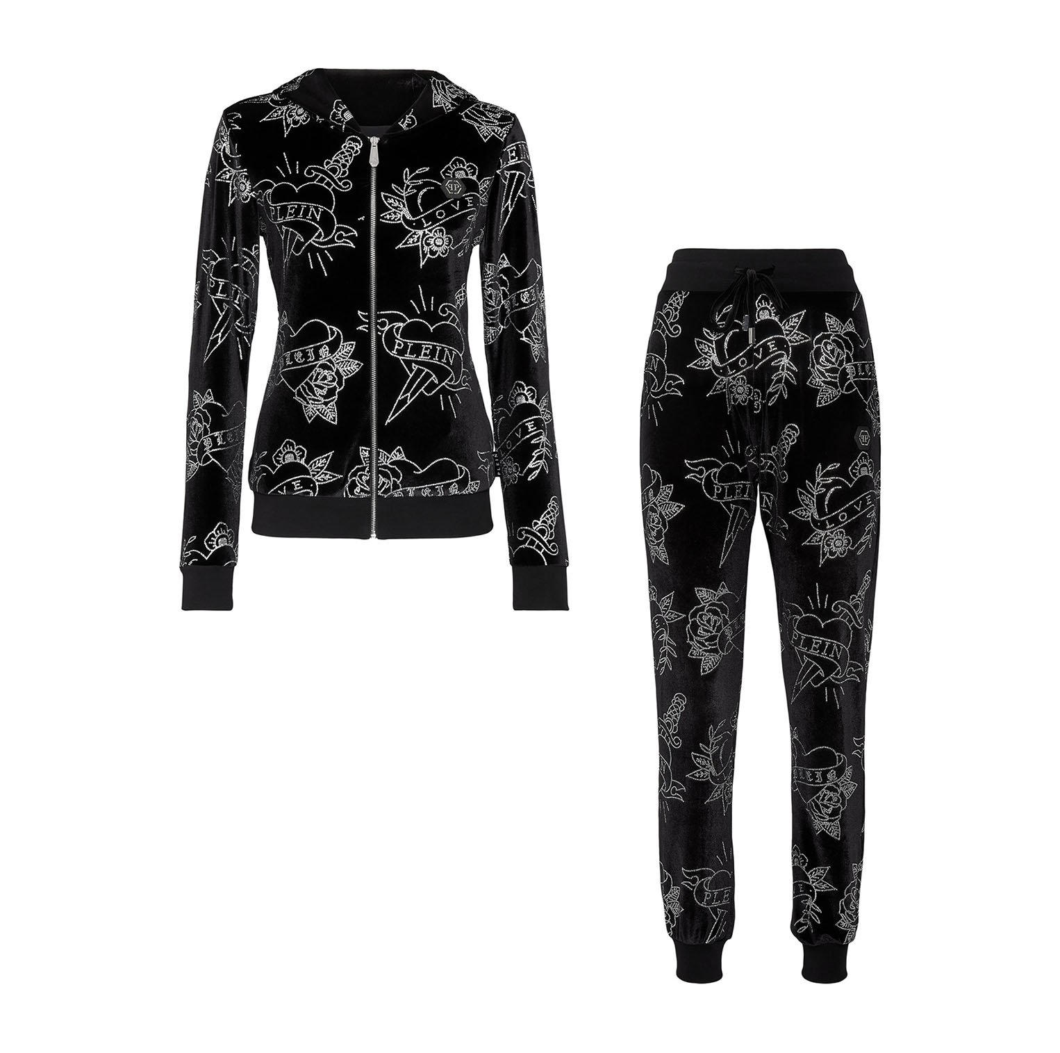 JOGGING TRACKSUIT: TOP/TROUSERS LOVE