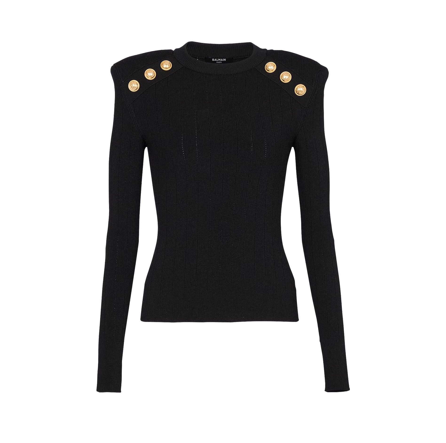 KNIT JUMPER WITH BUTTON DETAILS