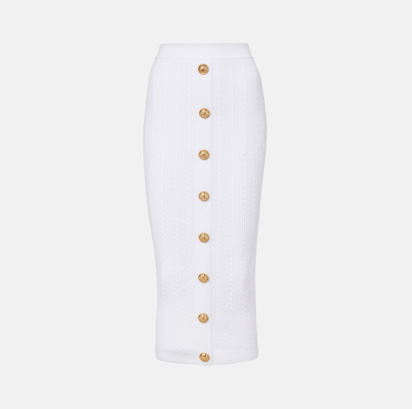 MID-LENGTH KNIT SKIRT