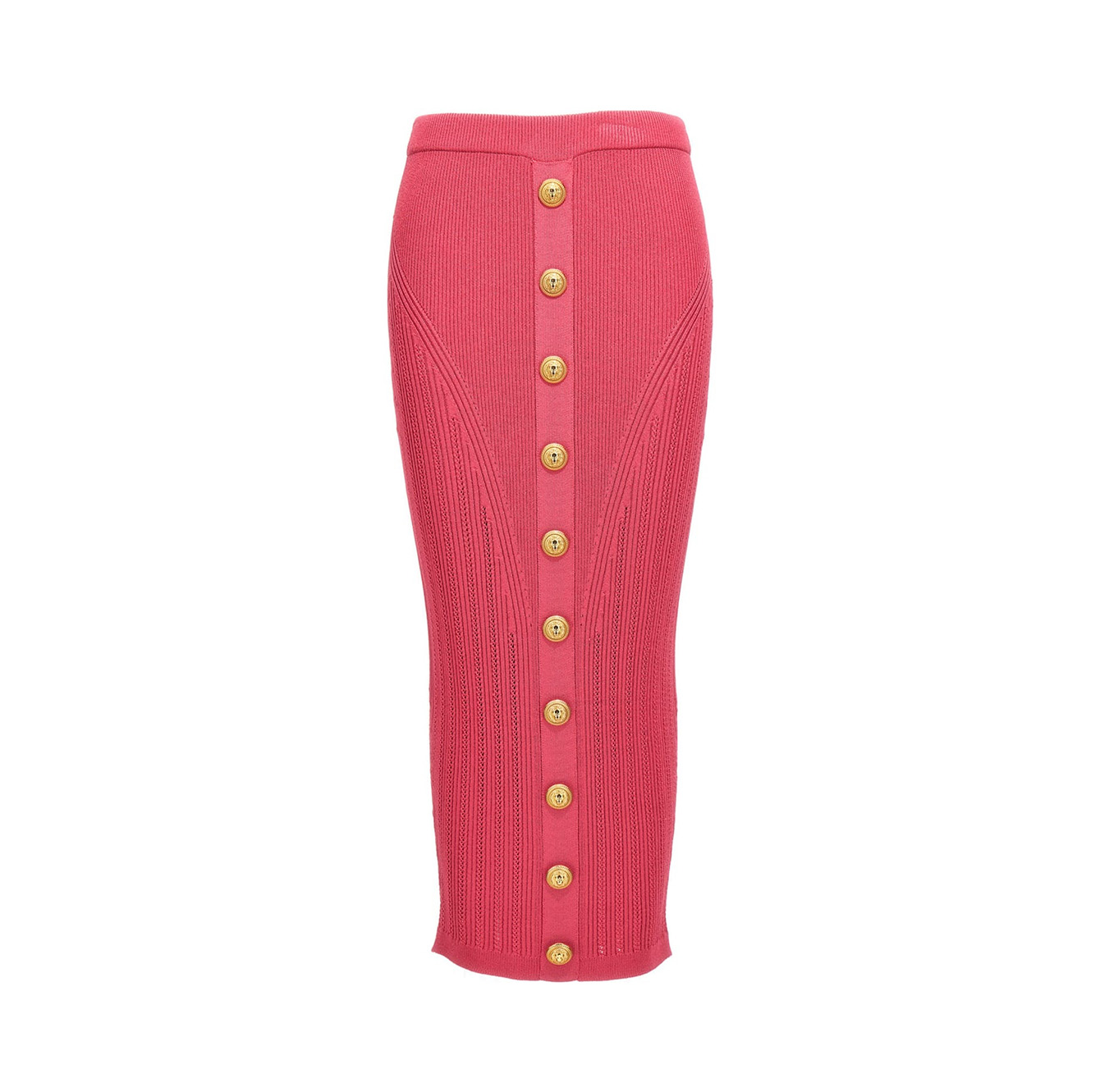 MID-LENGTH KNIT SKIRT