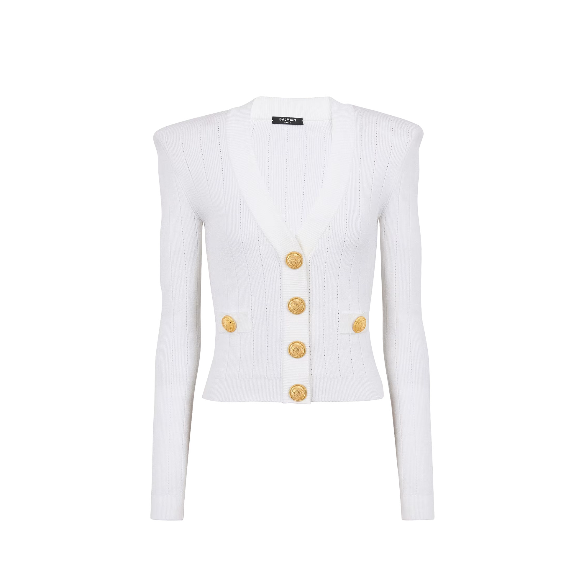 CROPPED KNIT CARDIGAN