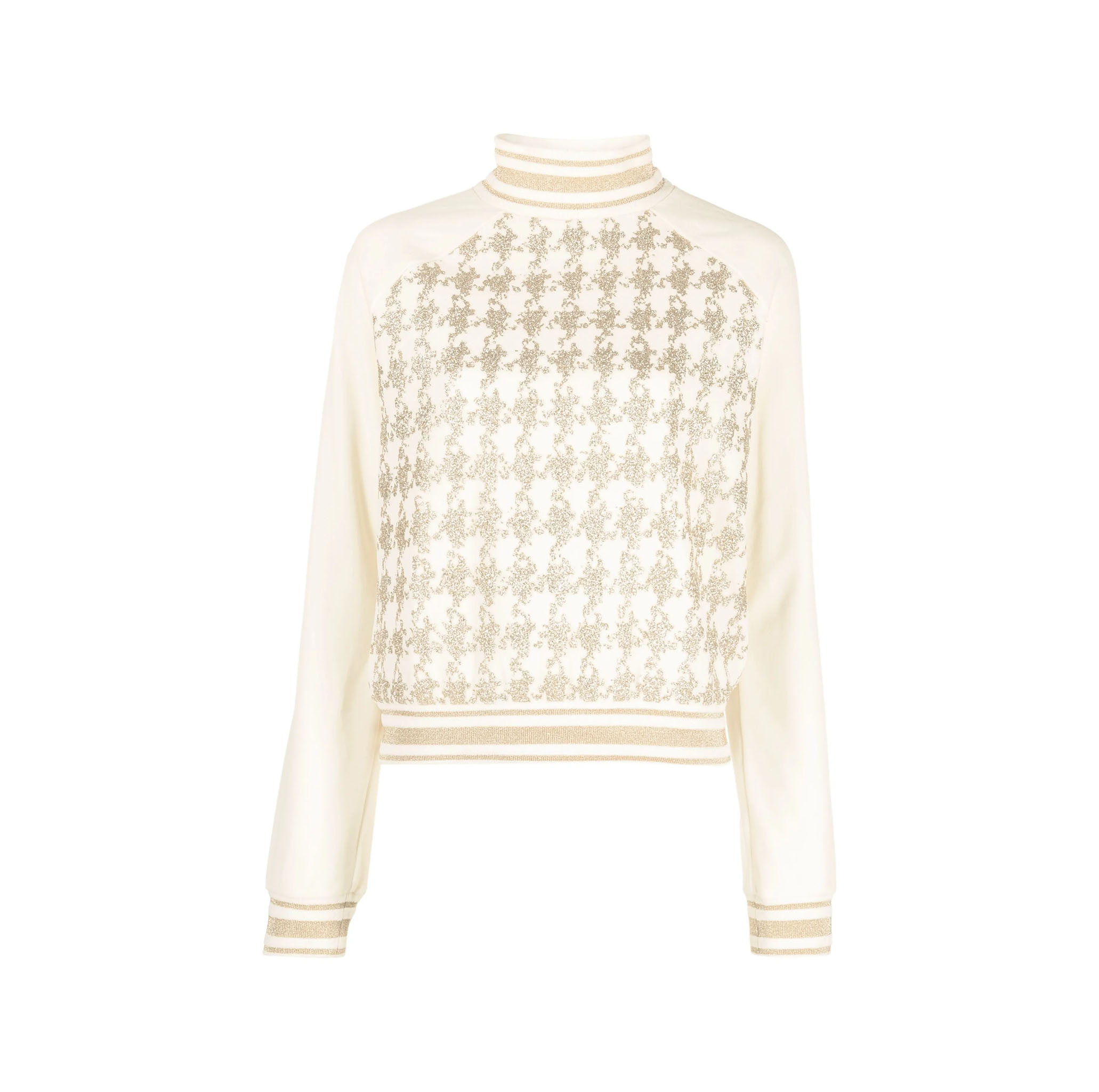 GLITTER-DETAIL SWEATSHIRT