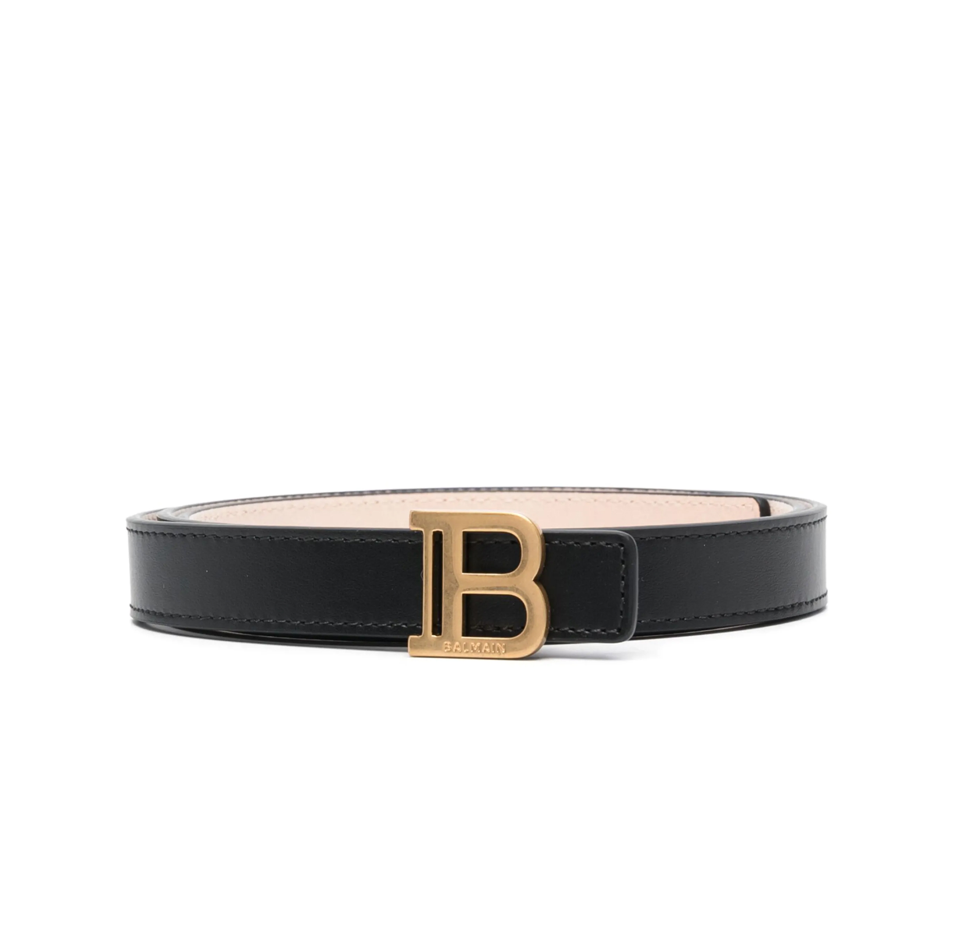 LOGO-BUCKLE BELT