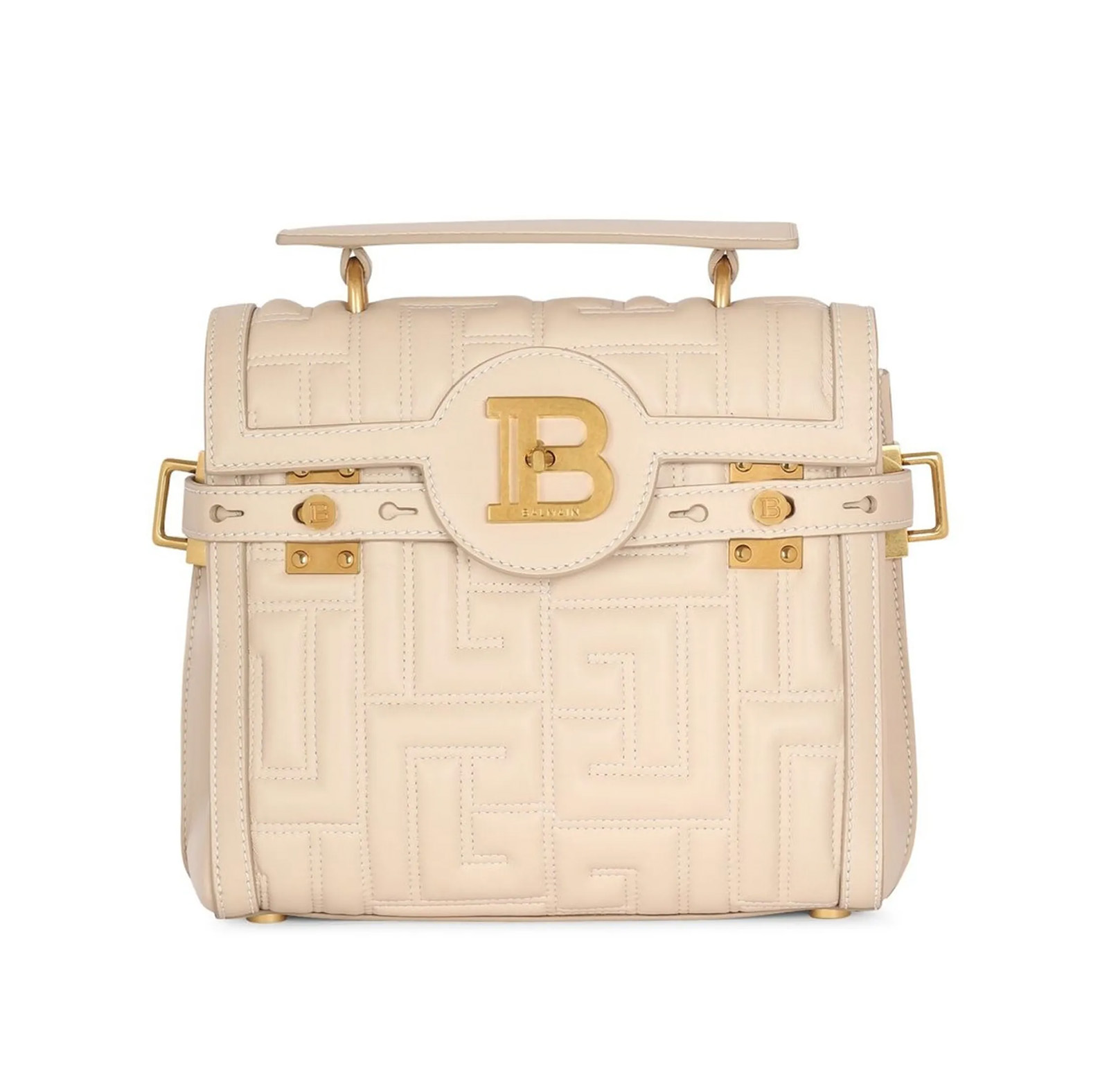 MINI B-BUZZ 23 LEATHER TOTE BAG