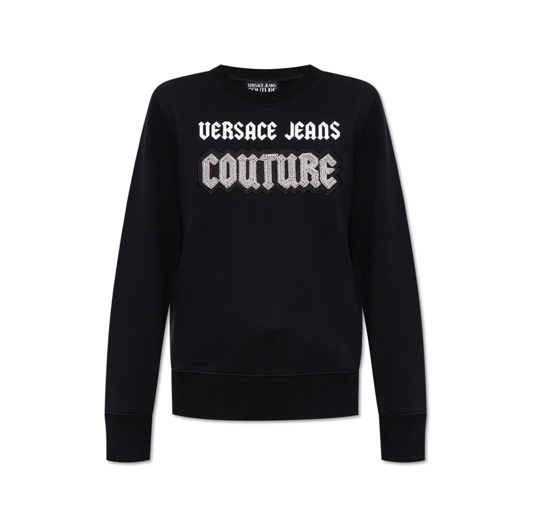 SWEATSHIRT WITH SHIMMERING APPLIQUÉS