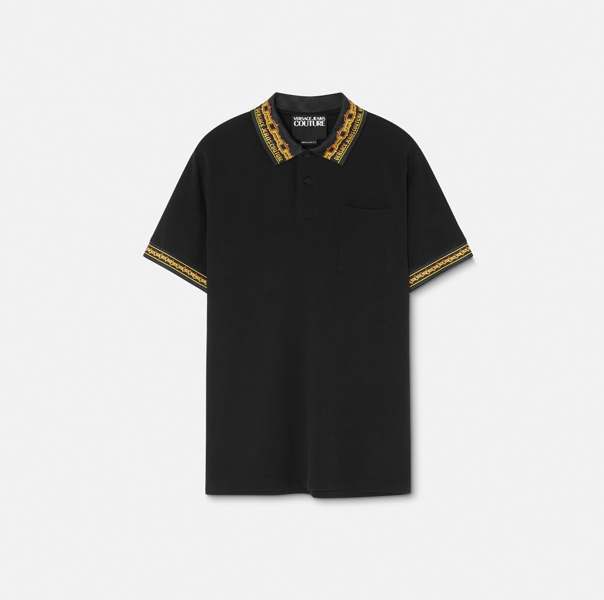 JEANS COUTURE CHAIN COUTURE REGULAR-FIT POLO SHIRT
