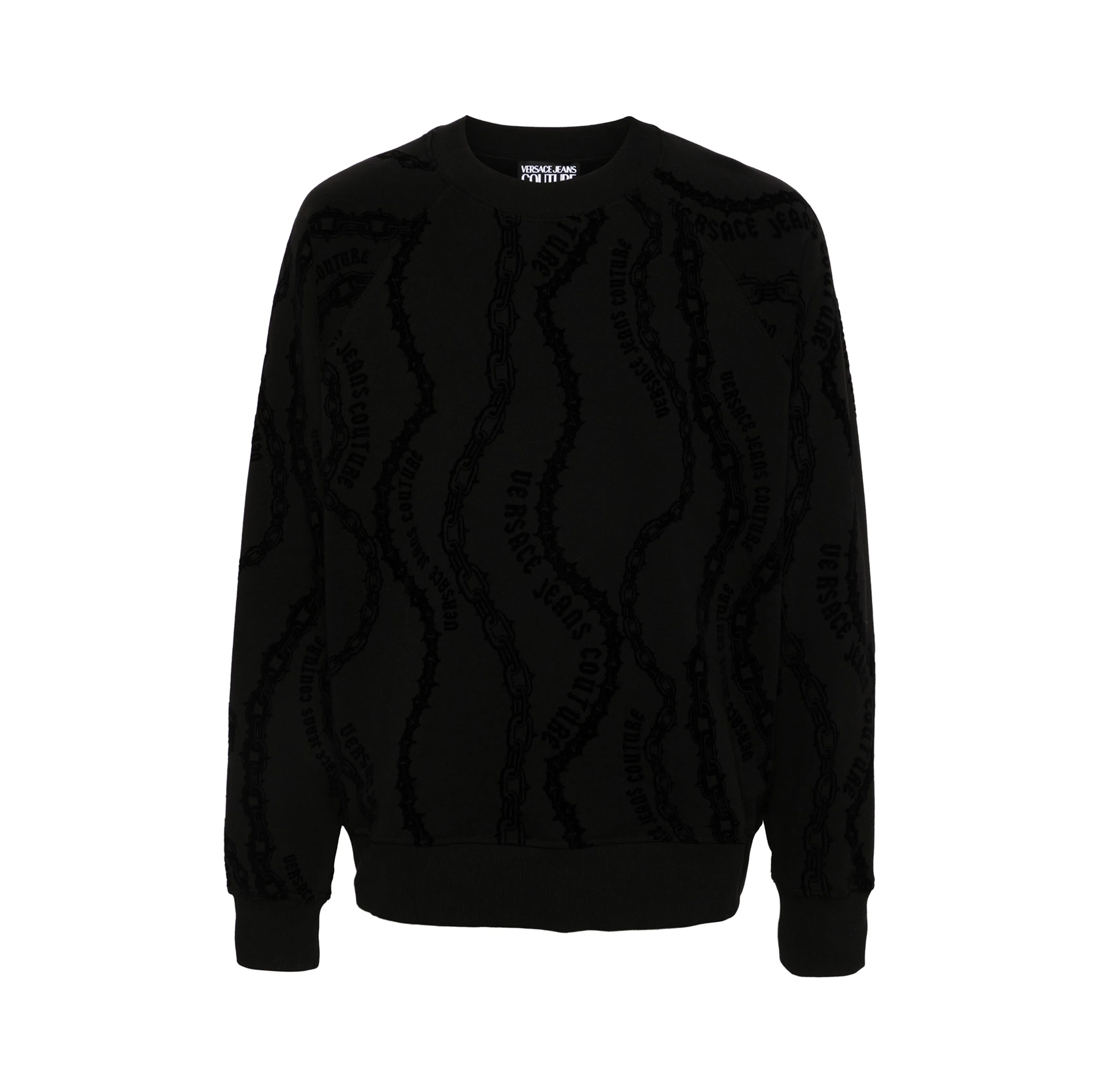 JEANS COUTURE FLOCK SWEATSHIRT