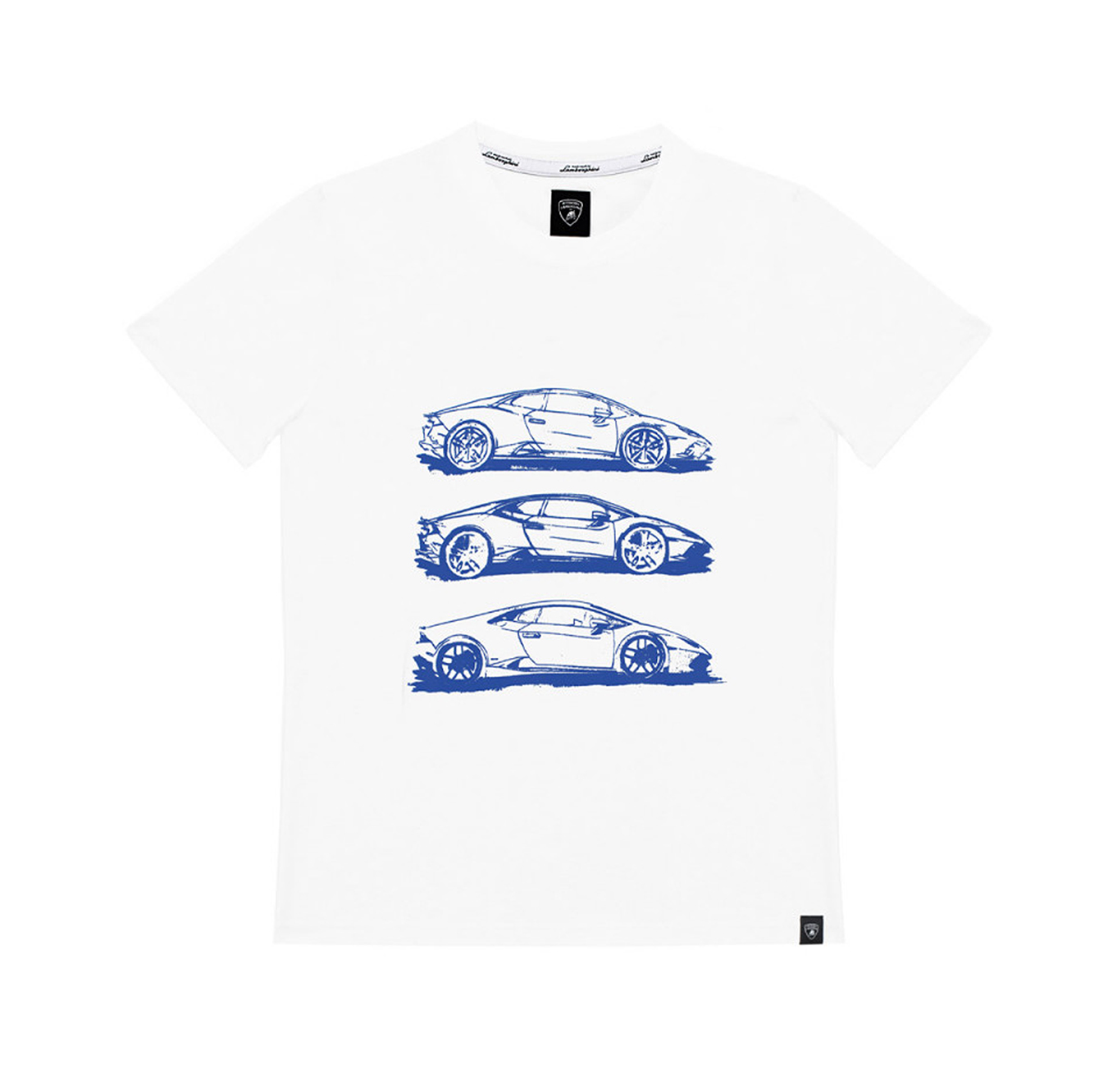 MEN CREW NECK SHORT SLEEVES BRAND LOGO T-SHIRT