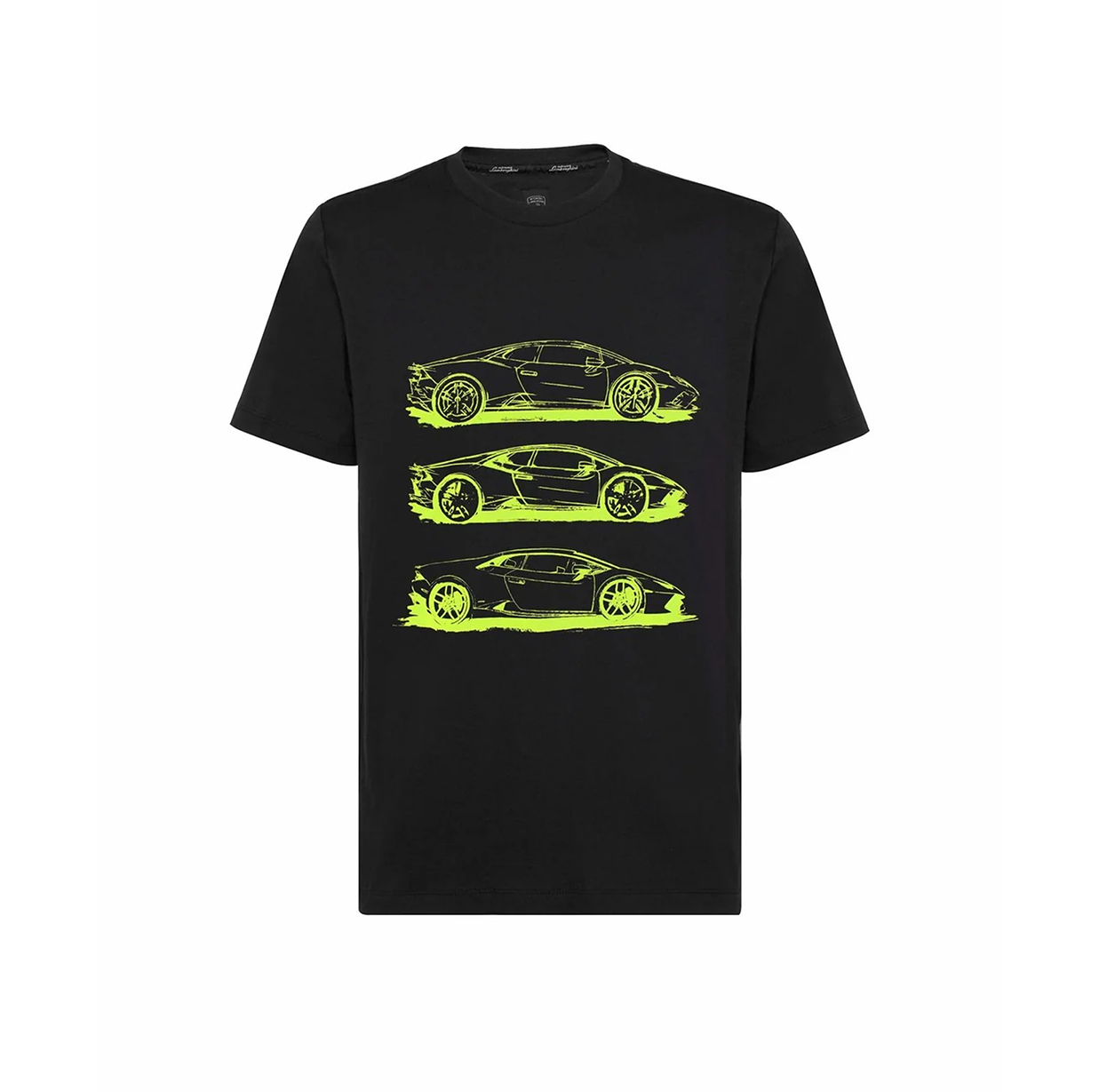 MEN CREW NECK SHORT SLEEVES BRAND LOGO T-SHIRT
