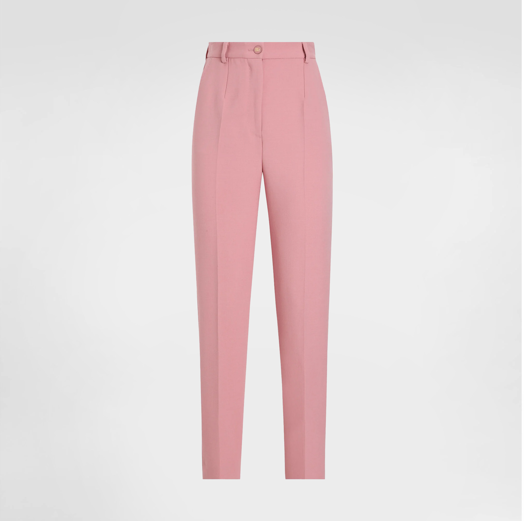 TAILORED DOUBLE WOOL CREPE PANTS