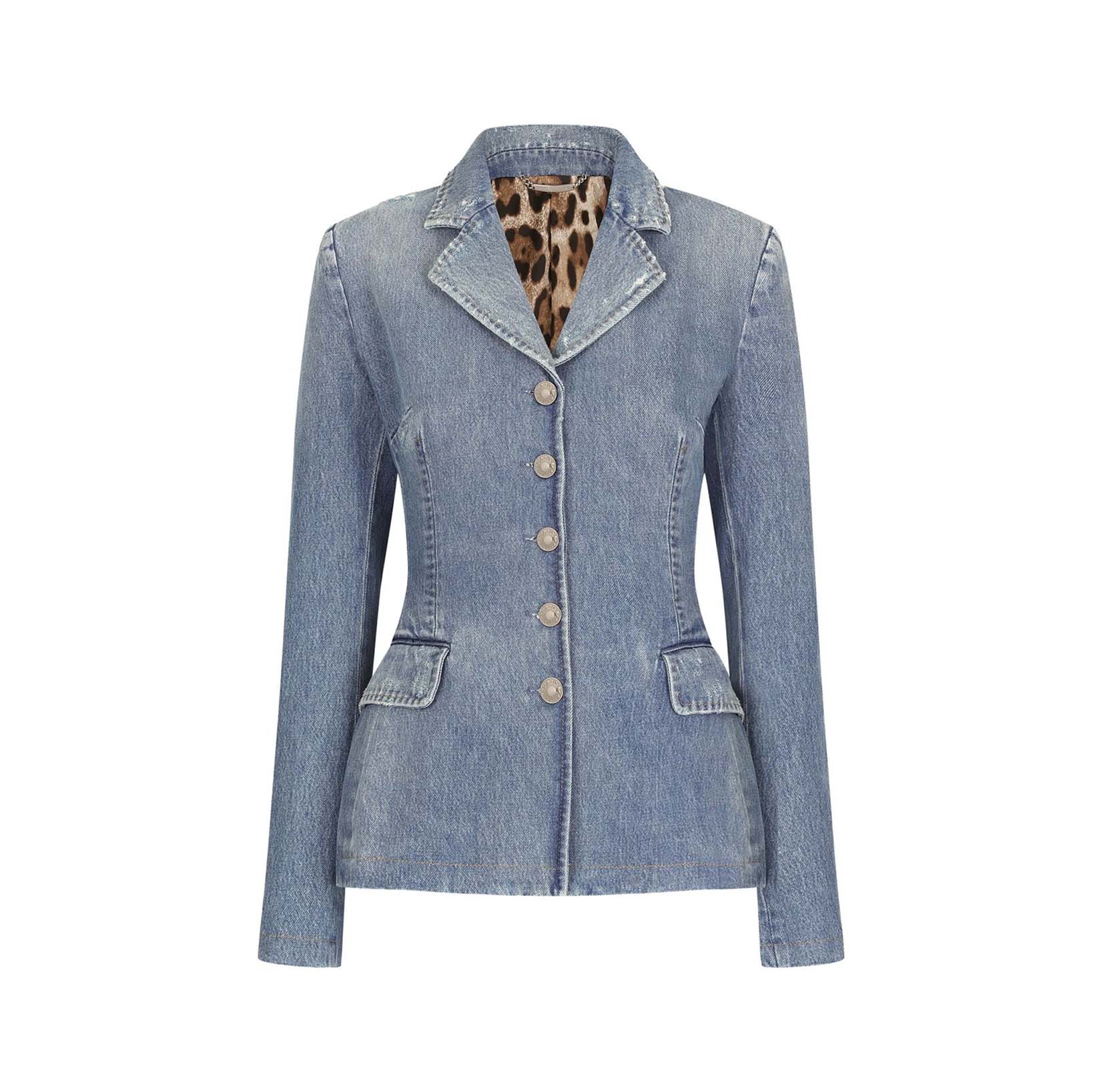 STRUCTURED DENIM JACKET